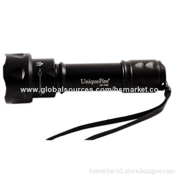 Cree U2 LED, 1* 18650 Crank-powered FlashlightsNew